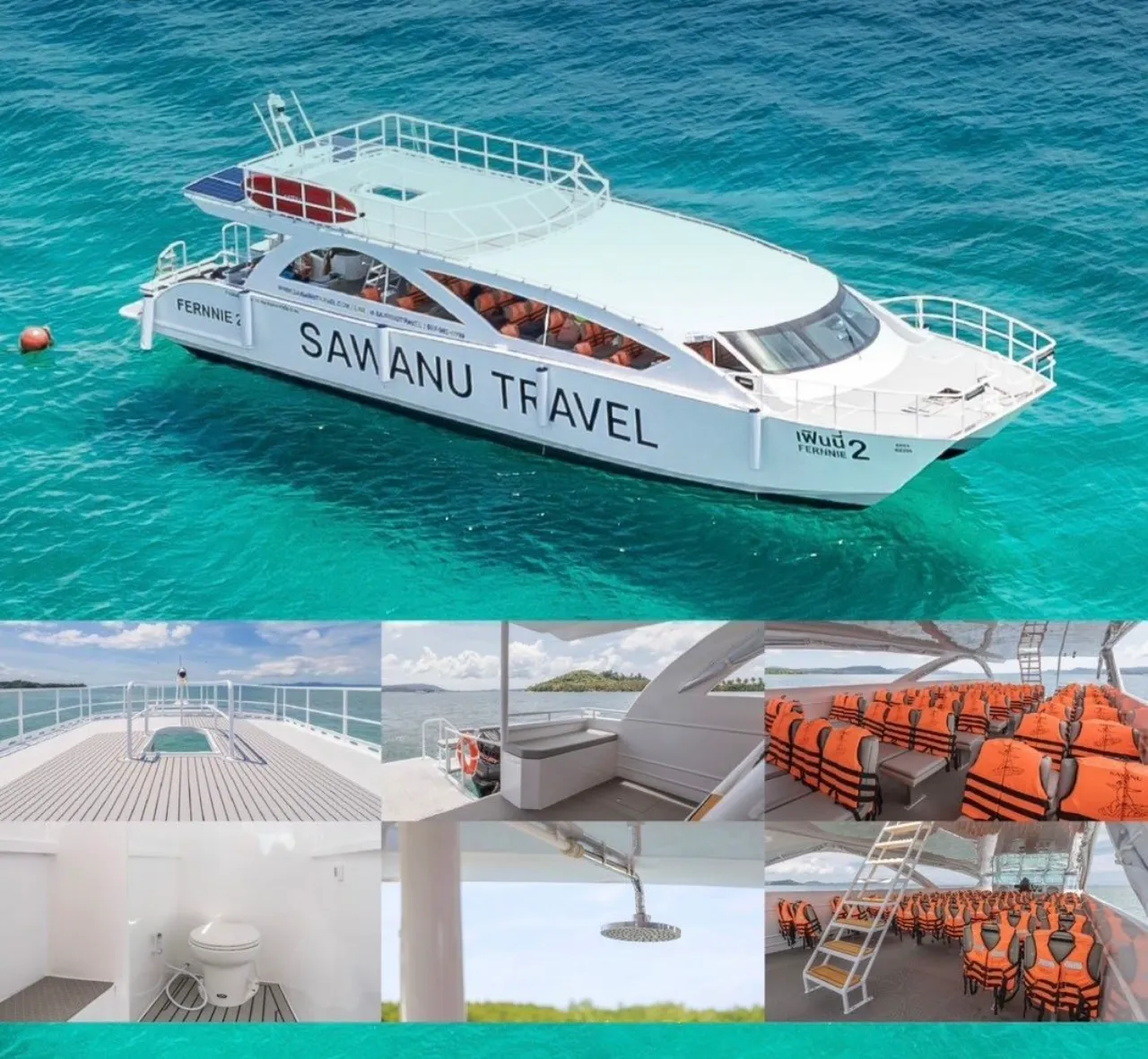 ทัวร์เกาะพีพี อ่าวมาหยา เกาะไข่ เรือSpeed Catamaran พรีเมียมทริป