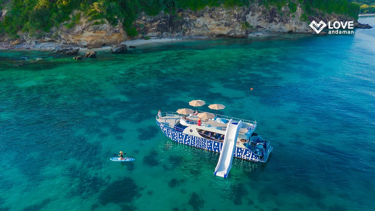 ทัวร์เกาะพีพี อ่าวมาหยา เกาะไม้ท่อน เรือSpeed Catamaran